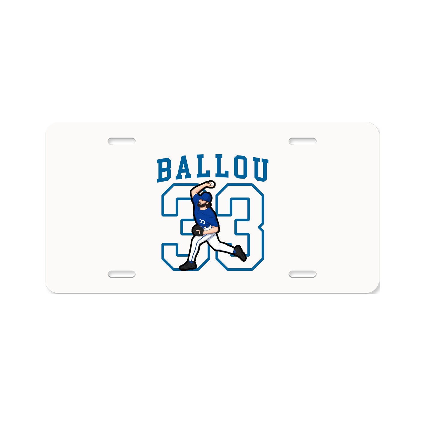 Aluminum License Plate