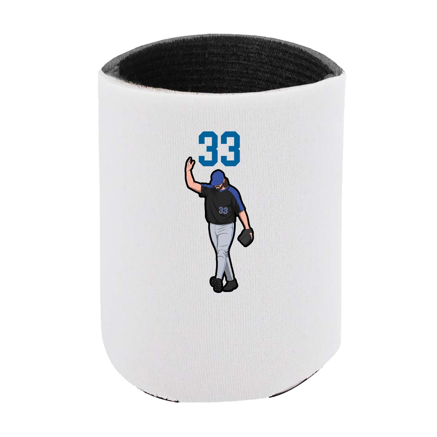 Can Holder — Number Top in White