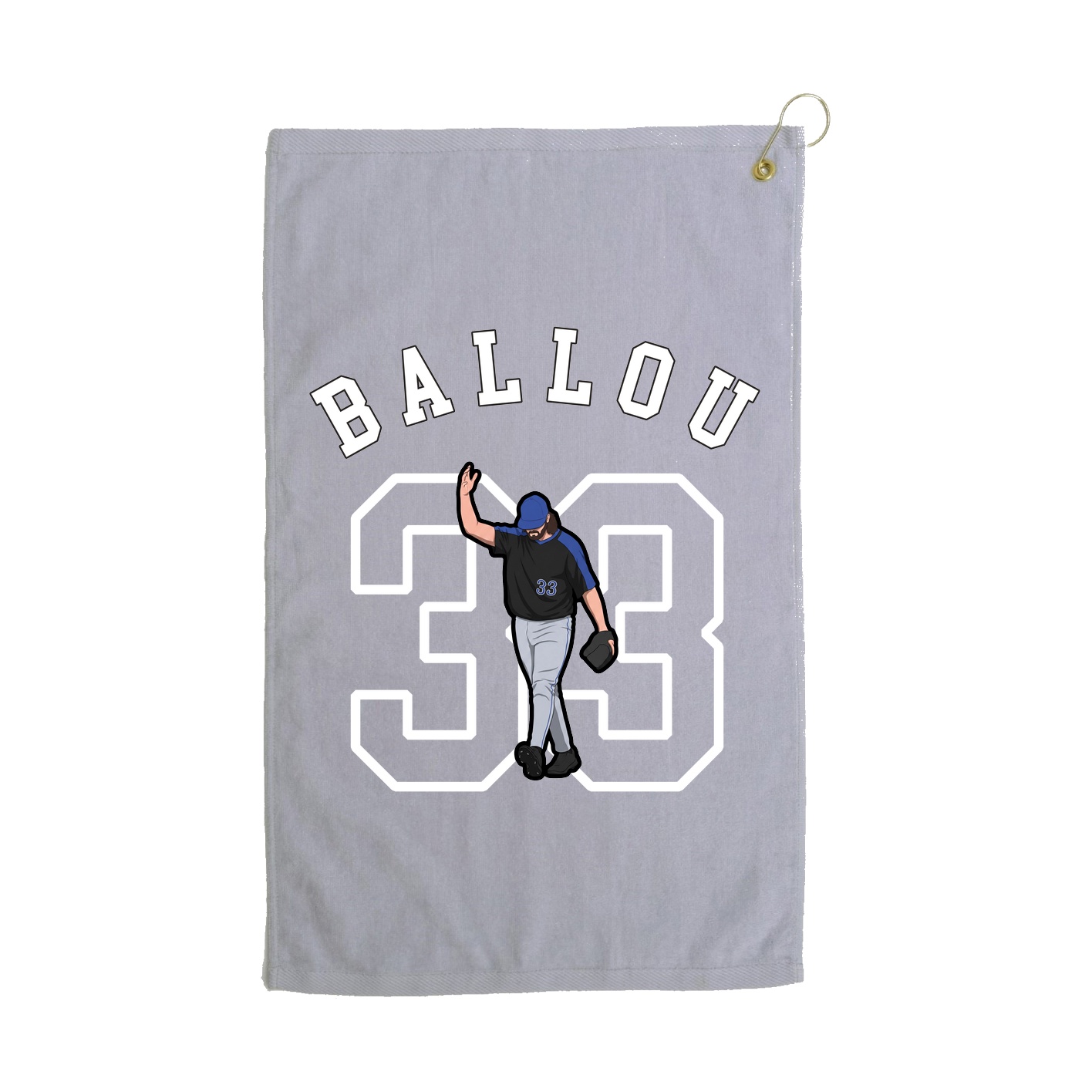 Golf Towel — Shirsey Arch in Grey