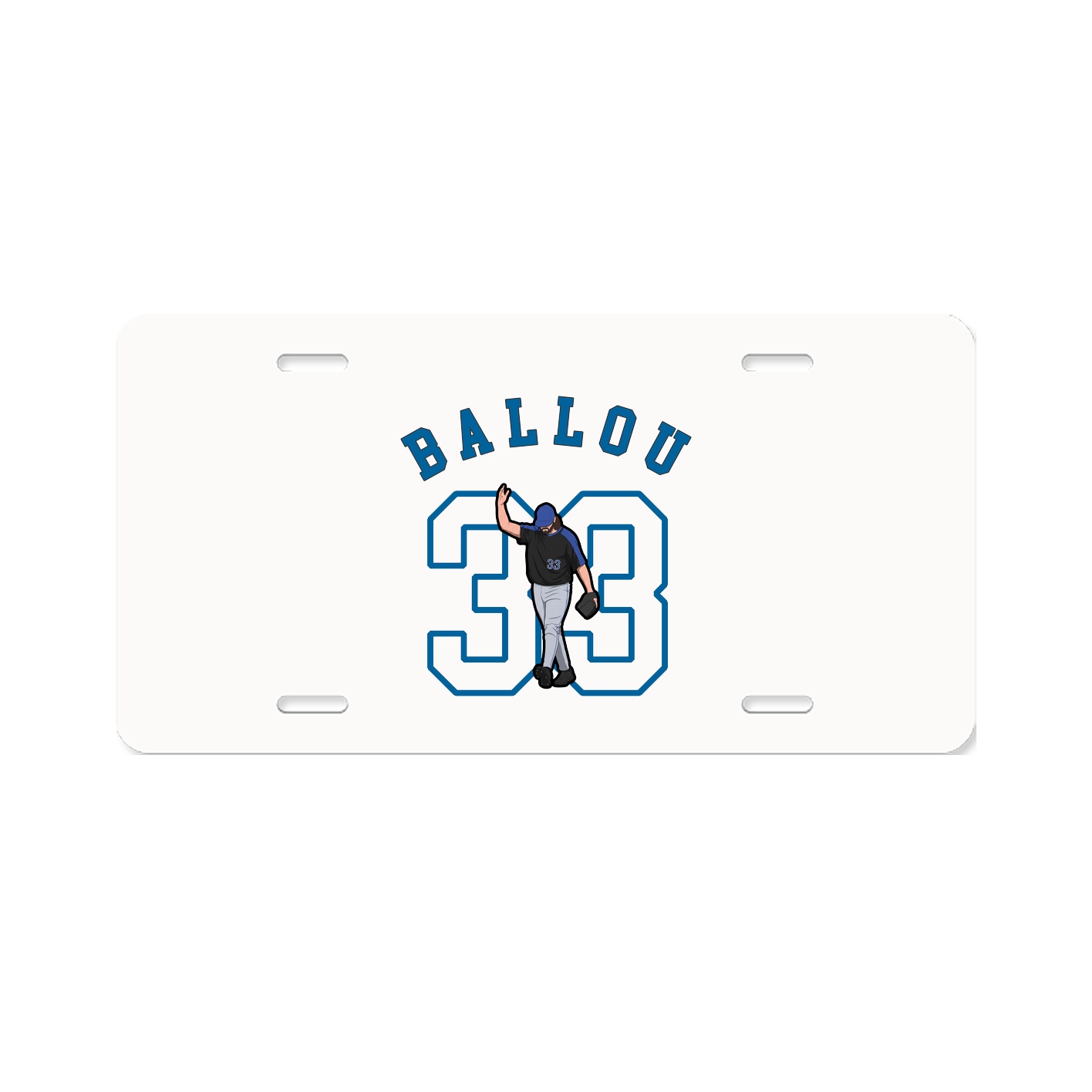 License Plate — Shirsey Arch in Classic