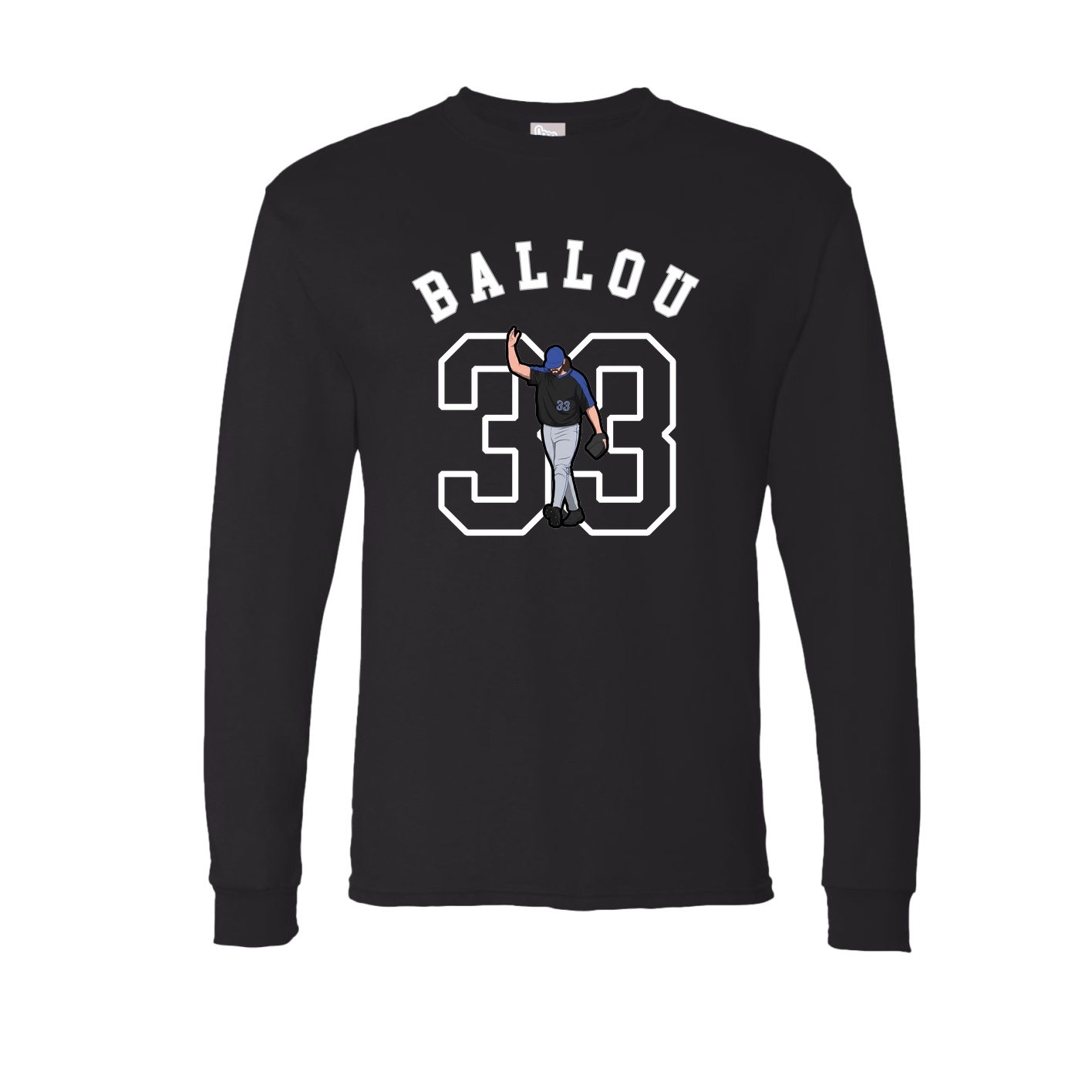 Long Sleeve Tee — Shirsey Arch in Black