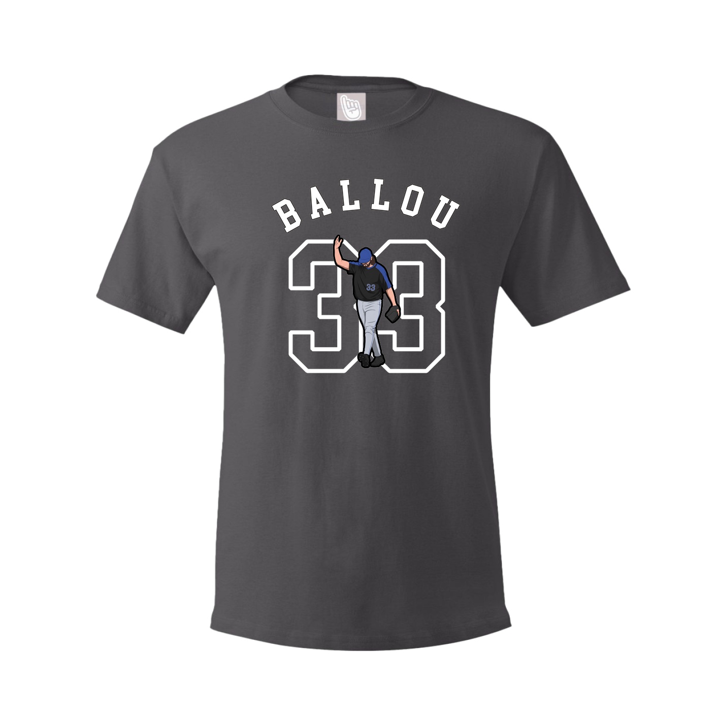 Youth Tee — Shirsey Arch in Grey