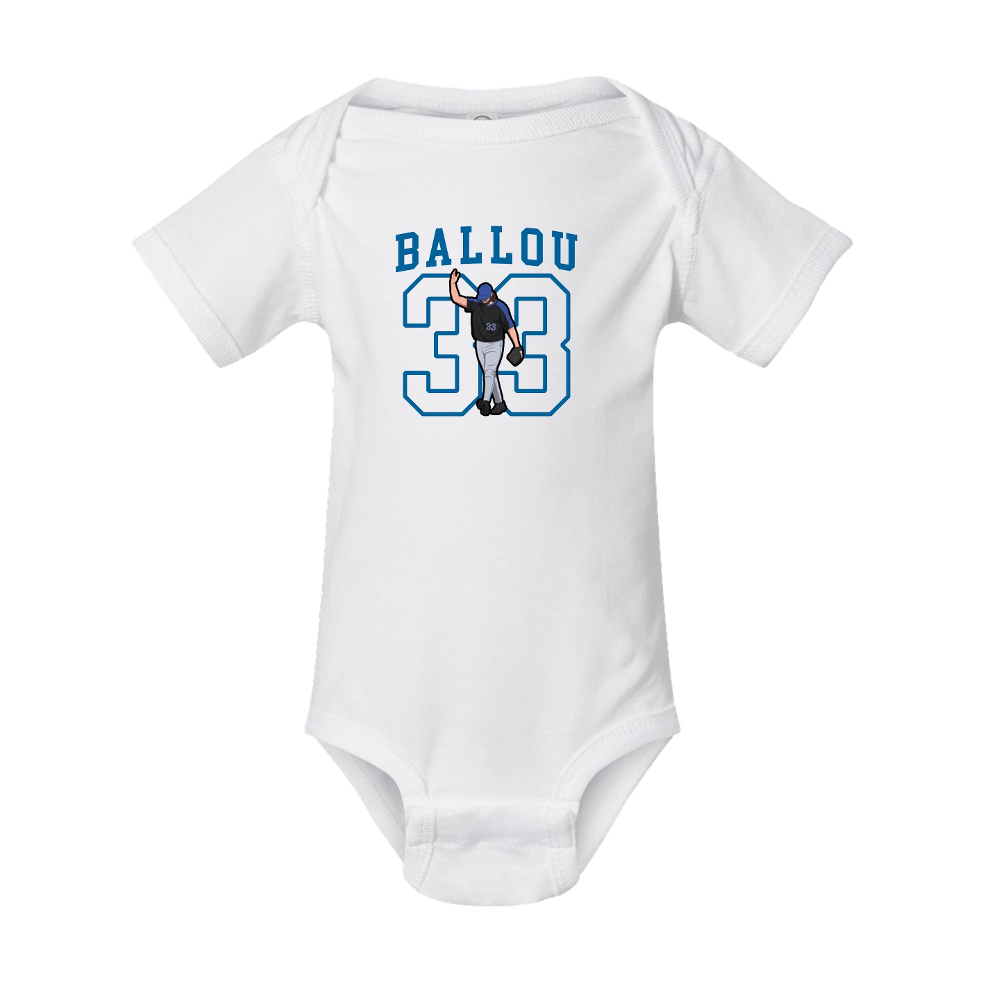 Baby Onesie — Shirsey in White