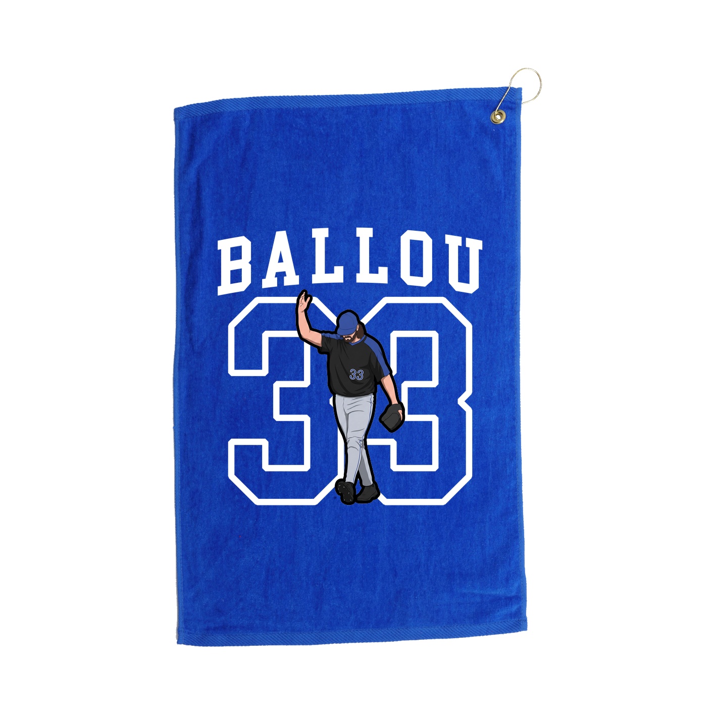 Golf Towel — Shirsey in Royal