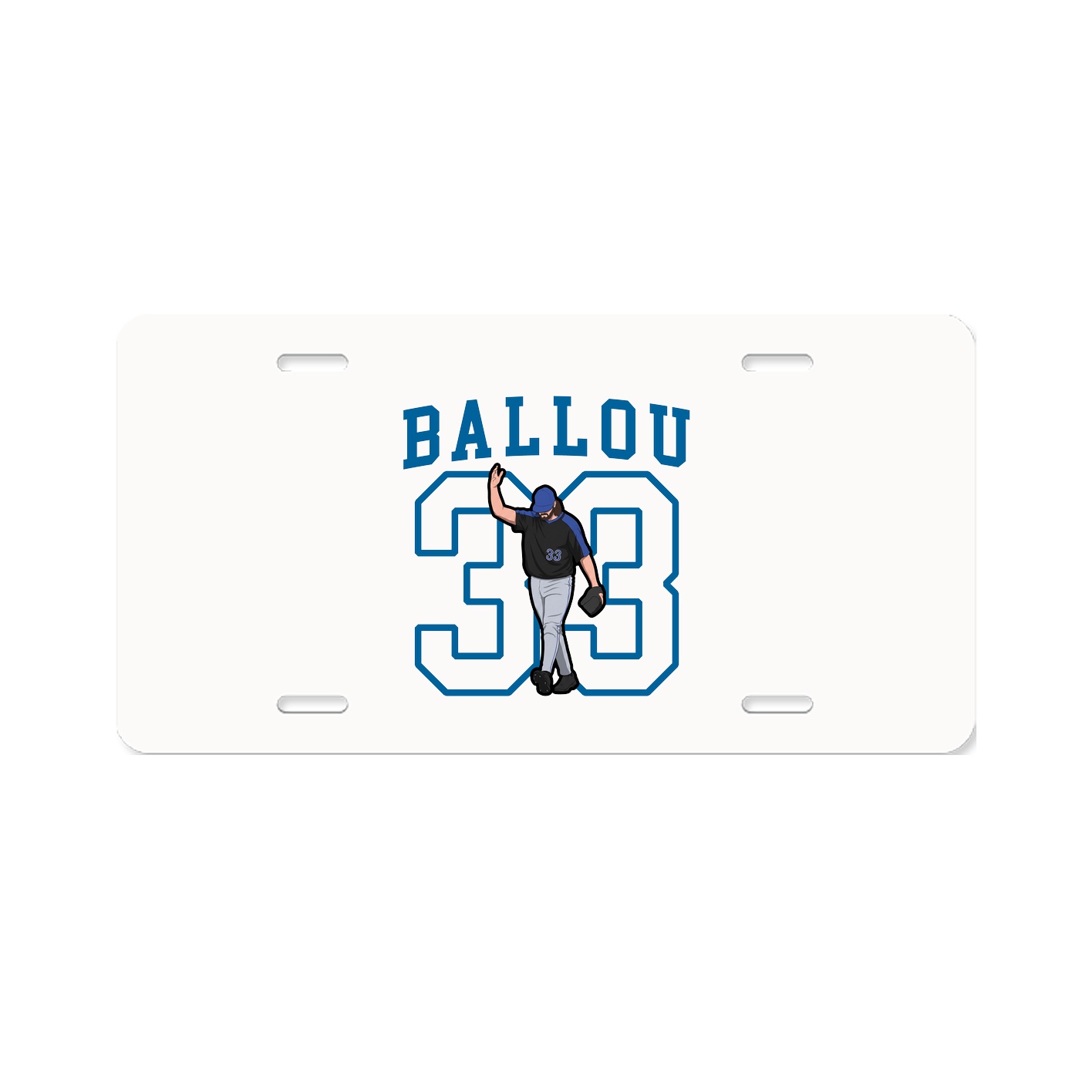 Aluminum License Plate
