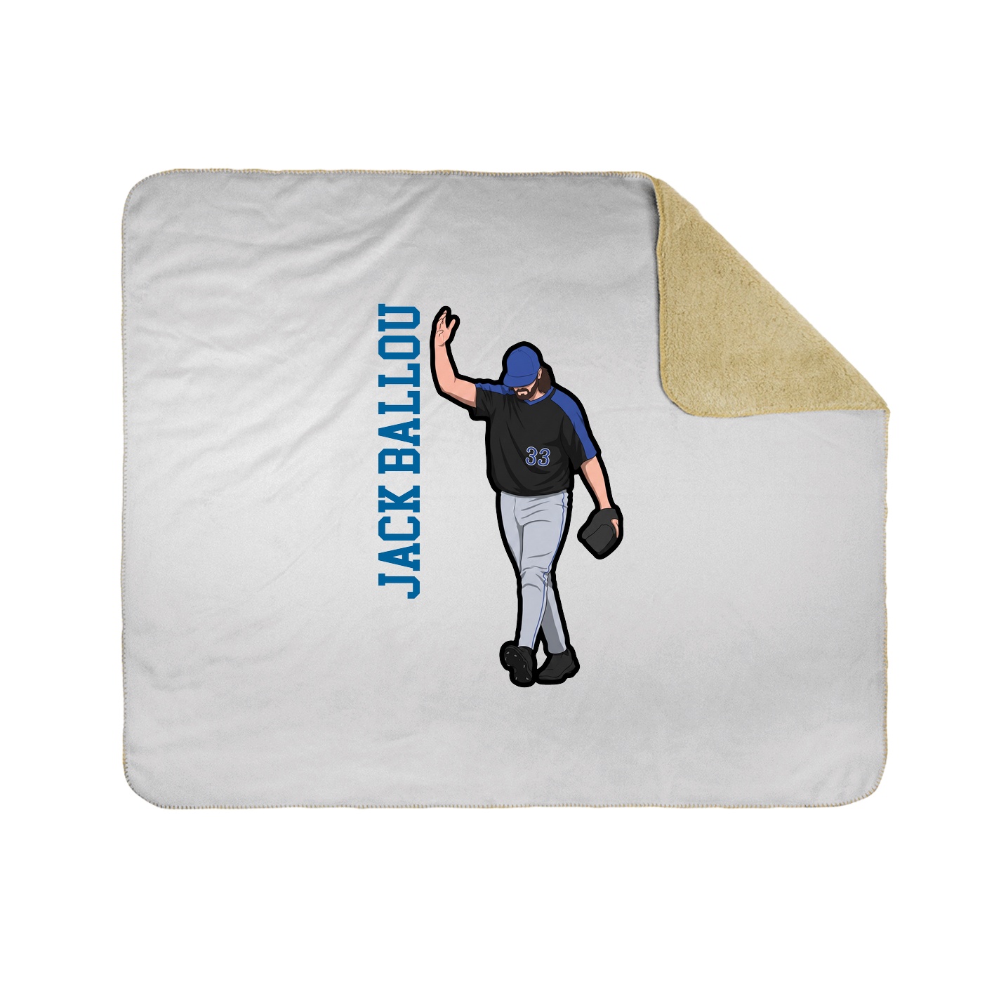 50x60 Sherpa Lined Throw Blanket