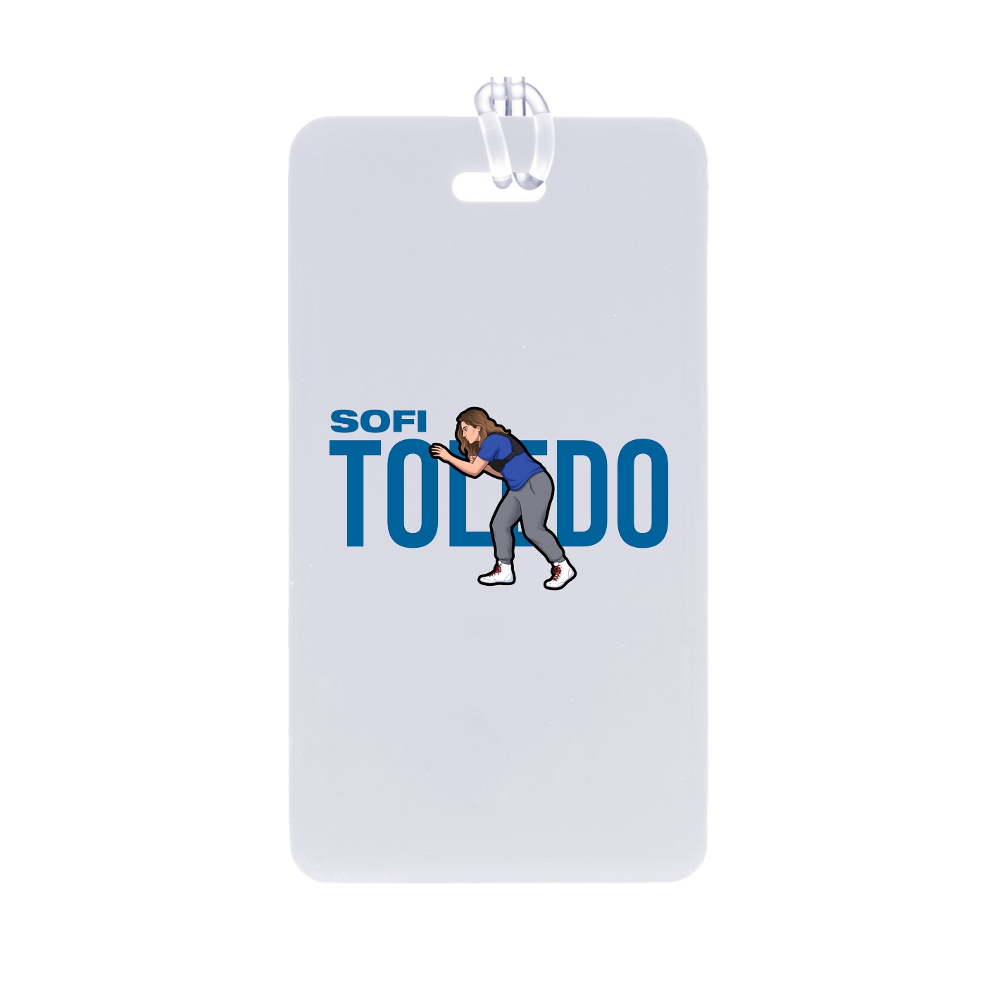Bag Tag — Player Name in Classic