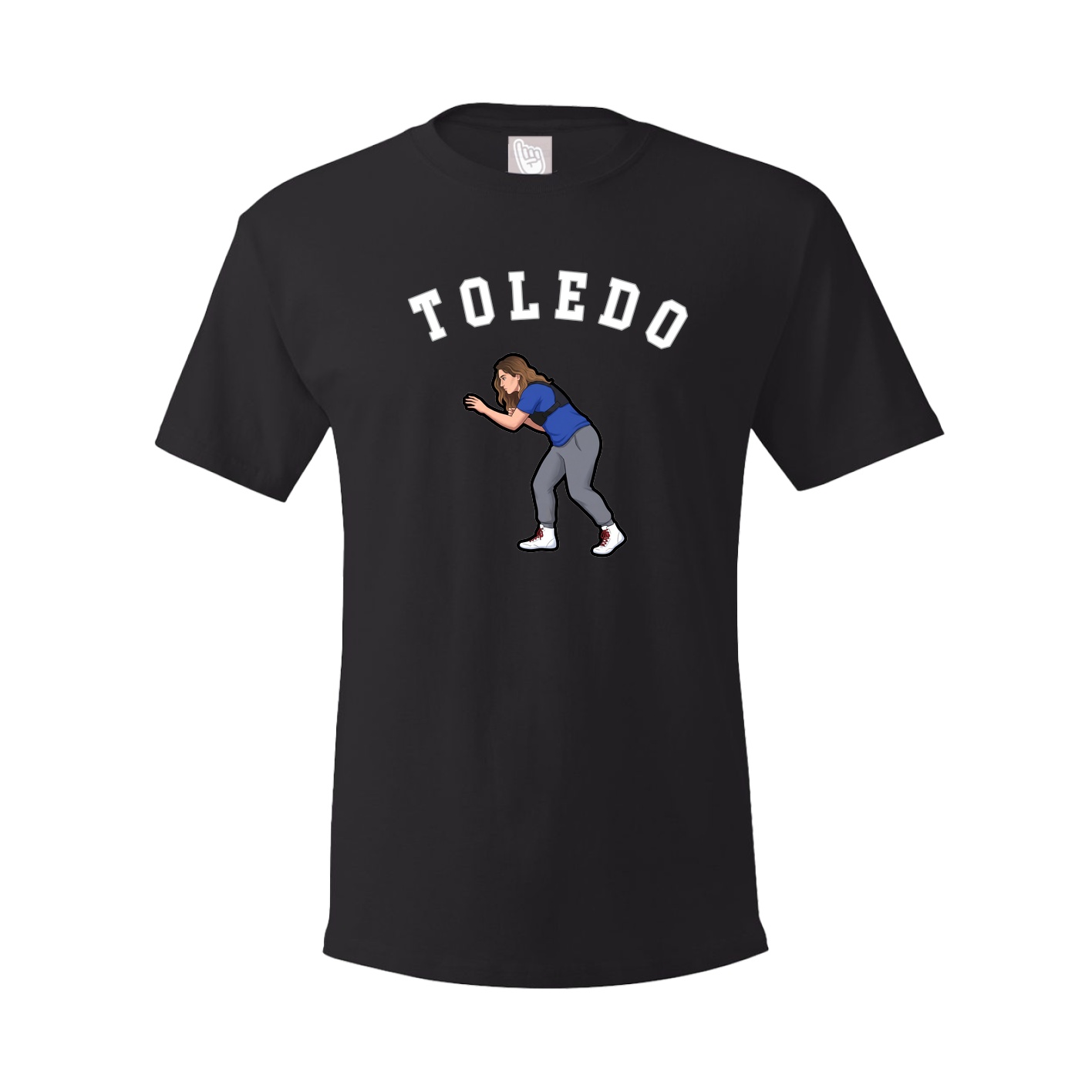 Youth Tee — Shirsey Arch in Black