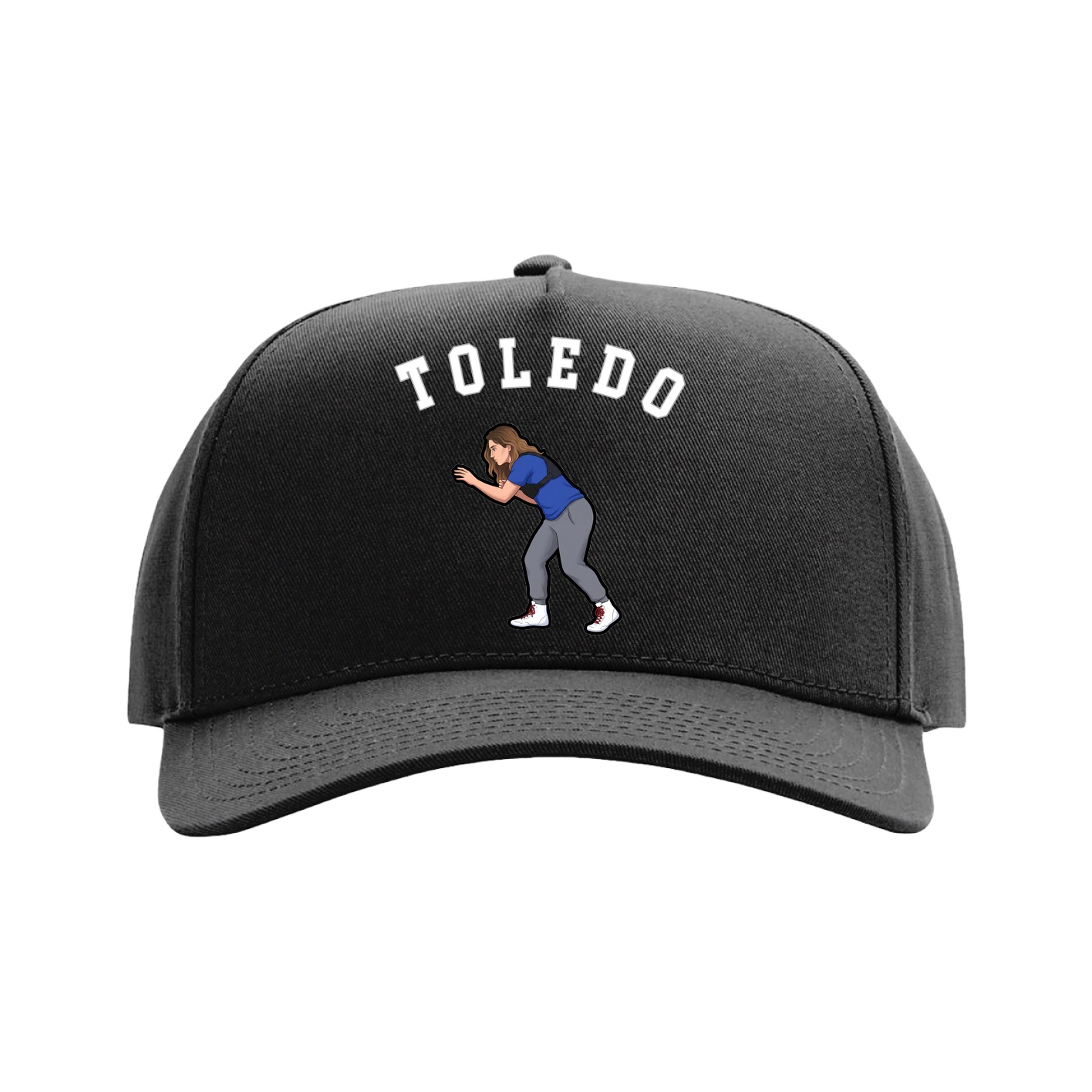 Full Fabric Five-Panel Champ Cap