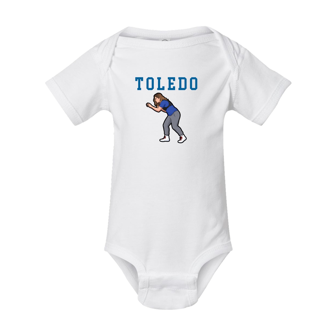 Baby Onesie — Shirsey in White