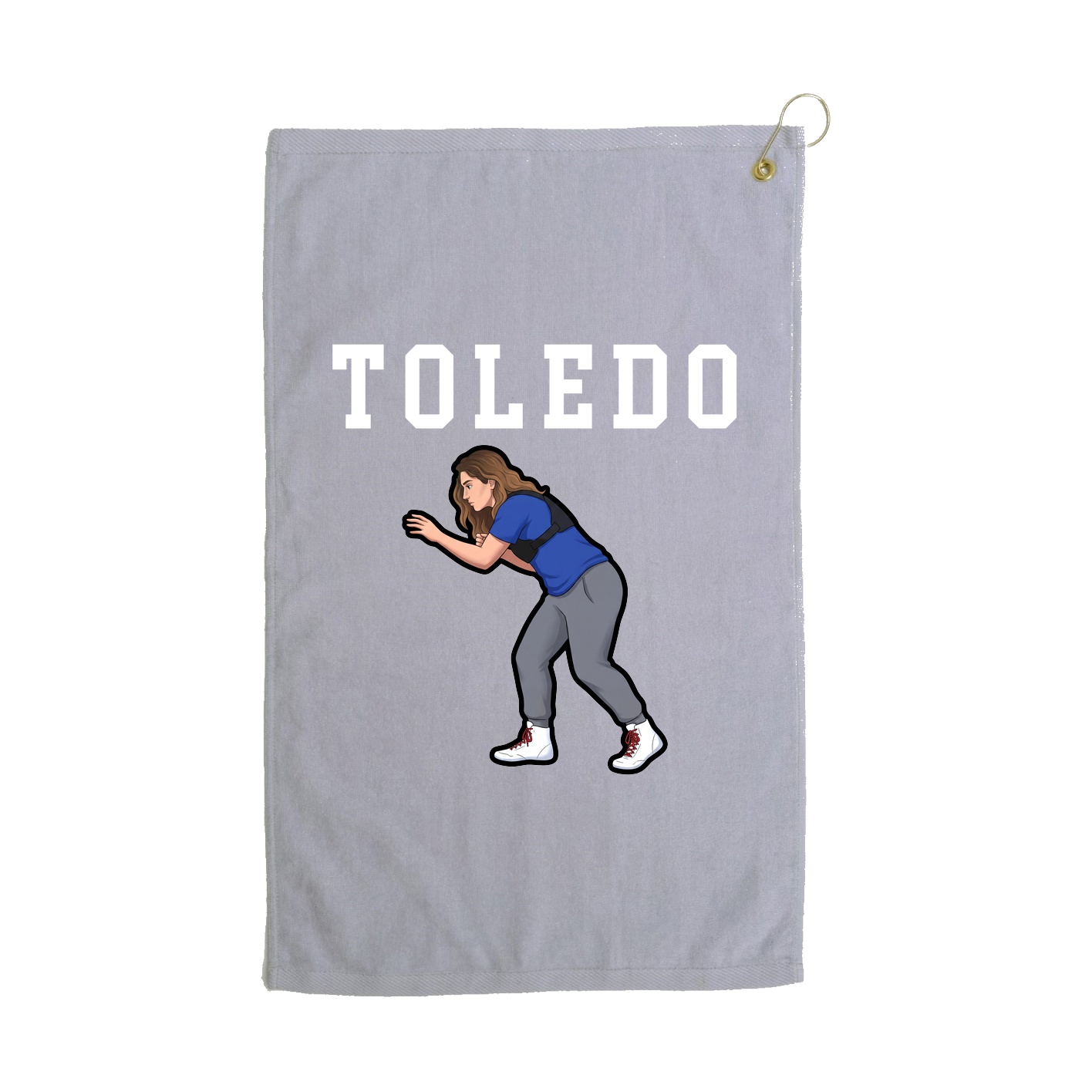 Golf Towel — Shirsey in Grey