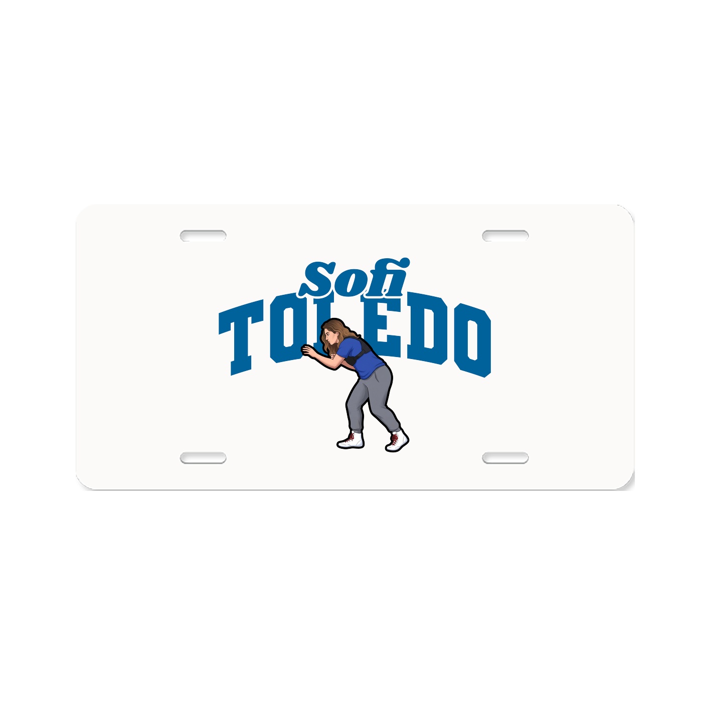 License Plate — Signature Arch in Classic