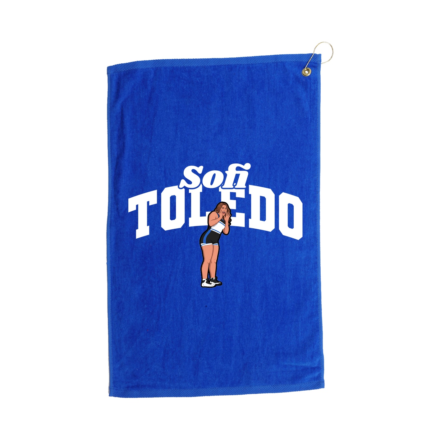 Golf Towel — Signature Arch in Royal