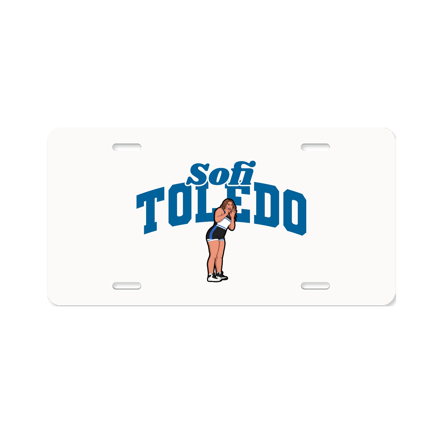 License Plate — Signature Arch in Classic