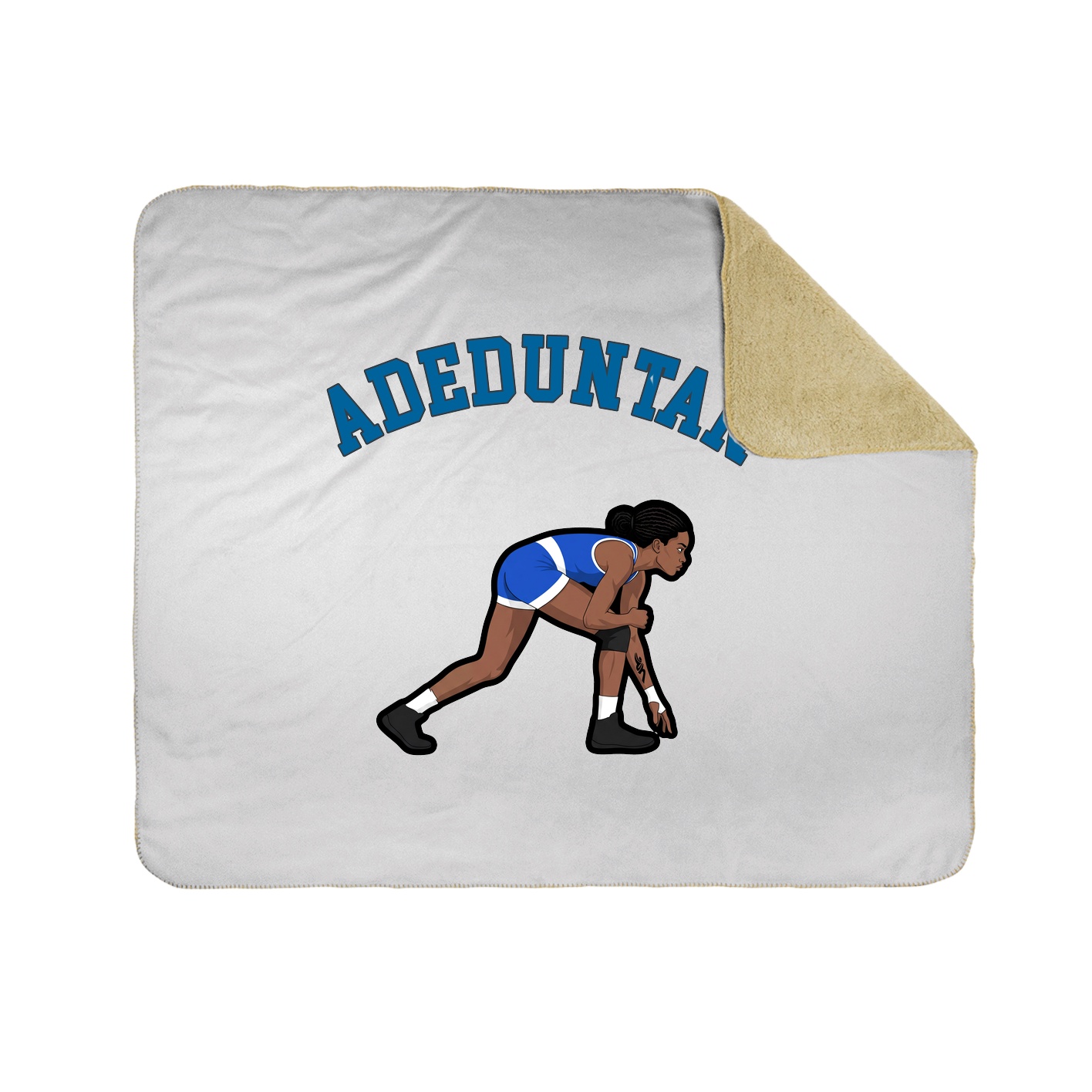 Throw Blanket — Shirsey Arch in White