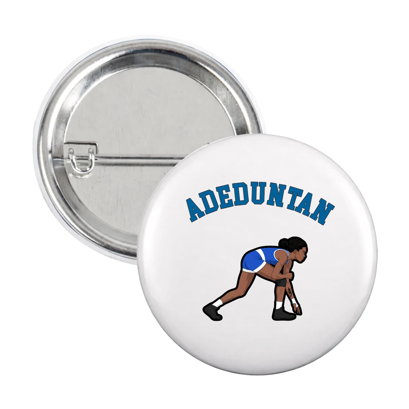 Game Day Button — Shirsey Arch in White