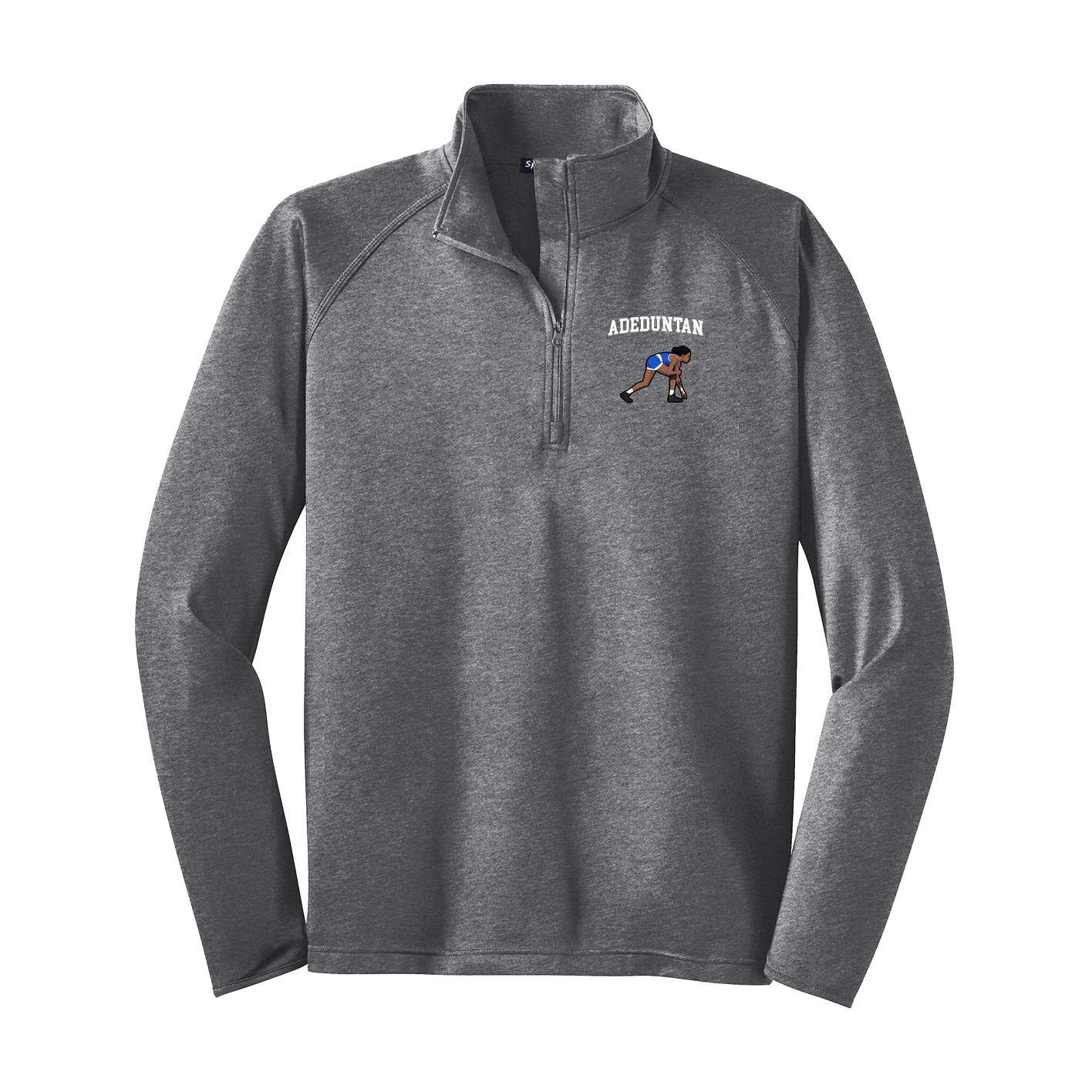Q-Zip Pullover — Shirsey in Grey