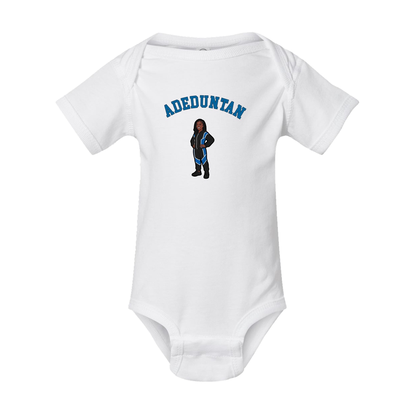 Baby Onesie — Shirsey Arch in White