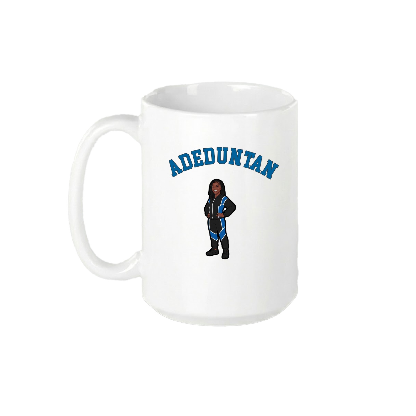 15oz Coffee Mug — Shirsey Arch in White