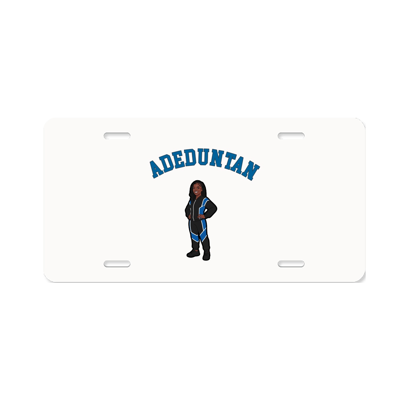 License Plate — Shirsey Arch in Classic