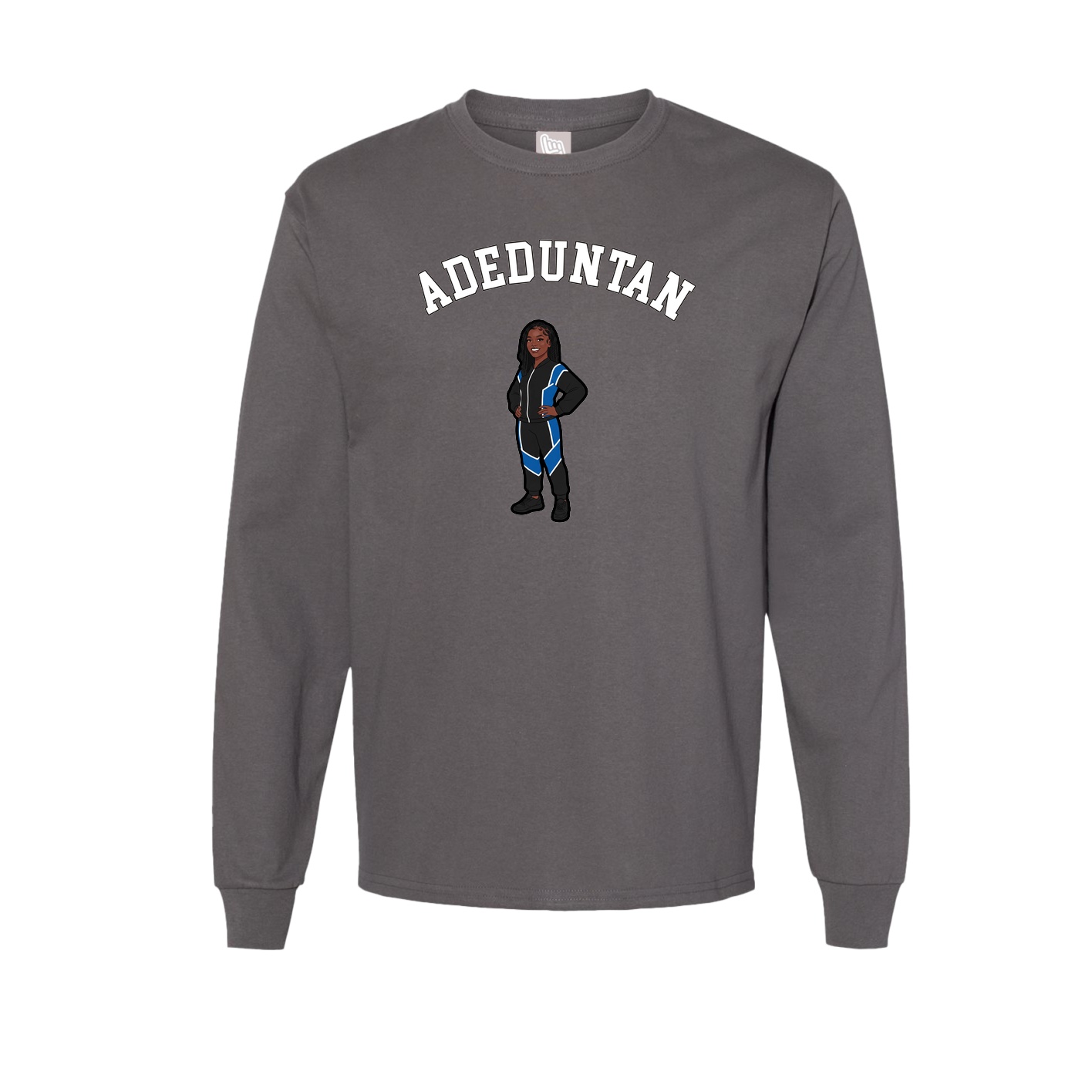 Long Sleeve Tee — Shirsey Arch in Grey