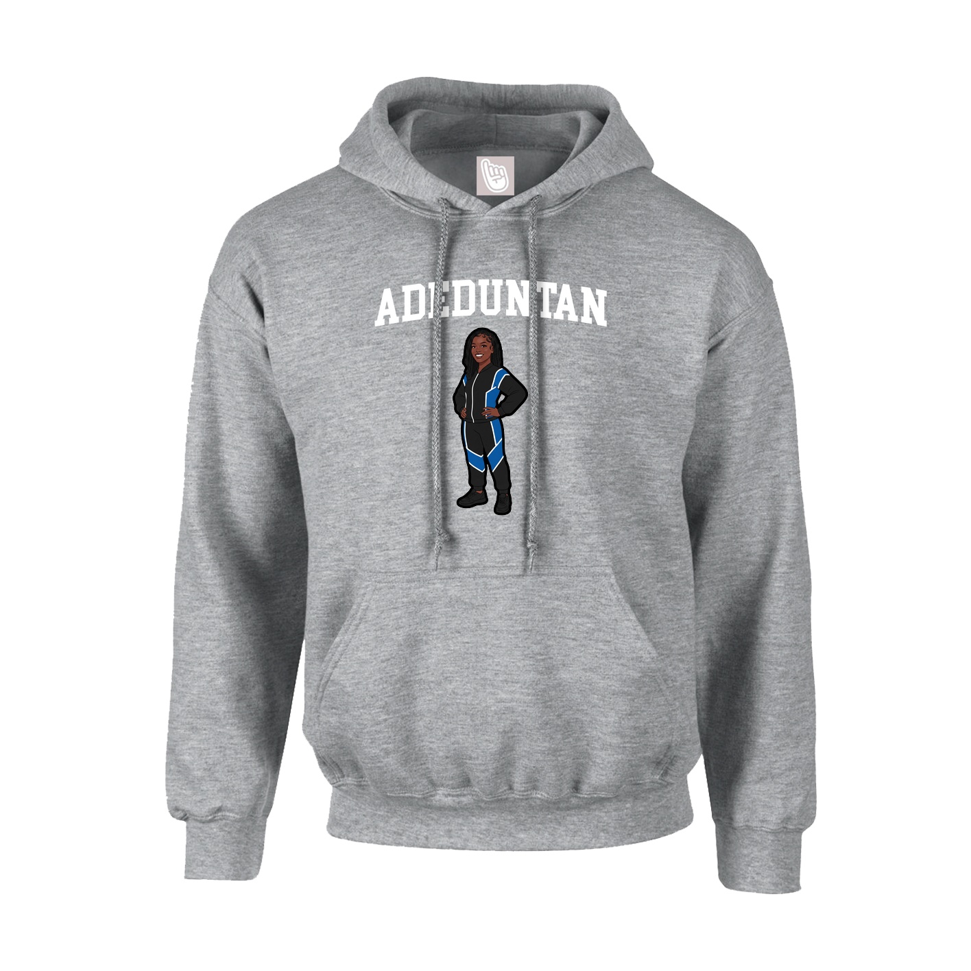 Hoodie — Shirsey in Grey