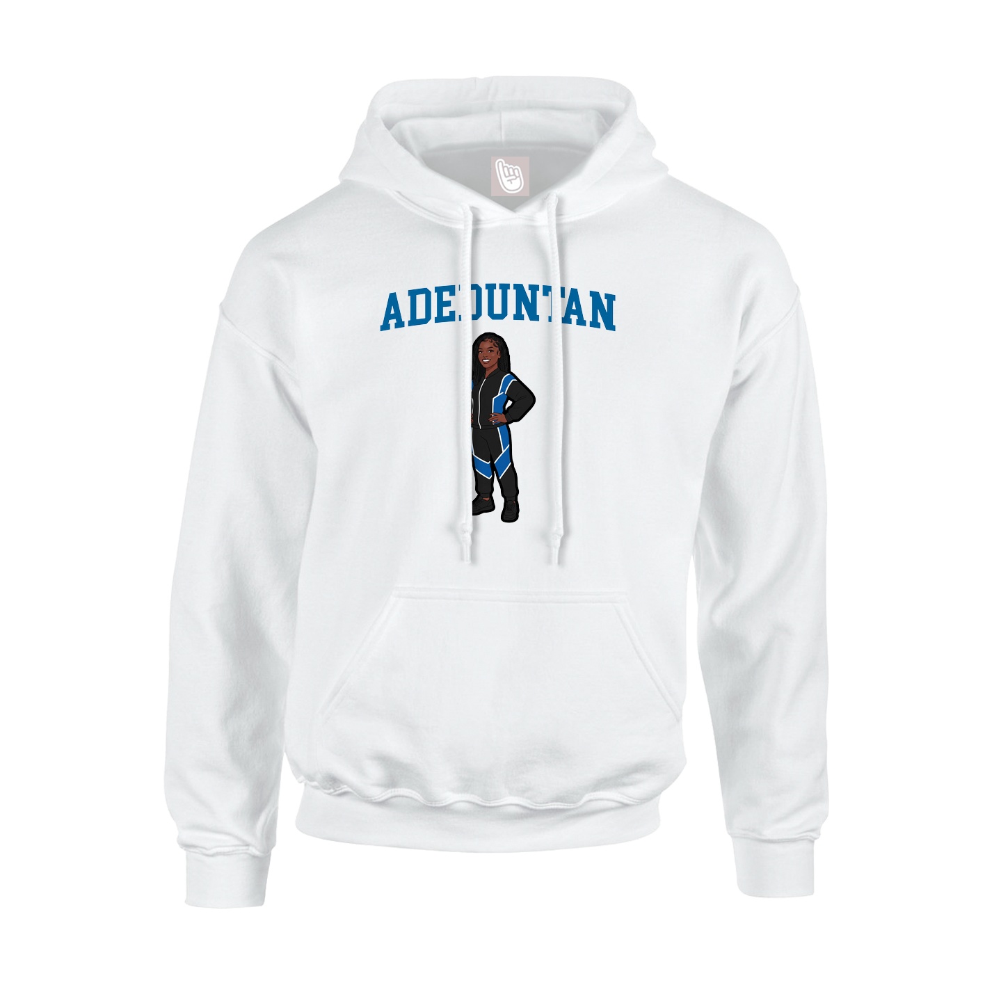 Hoodie — Shirsey in White
