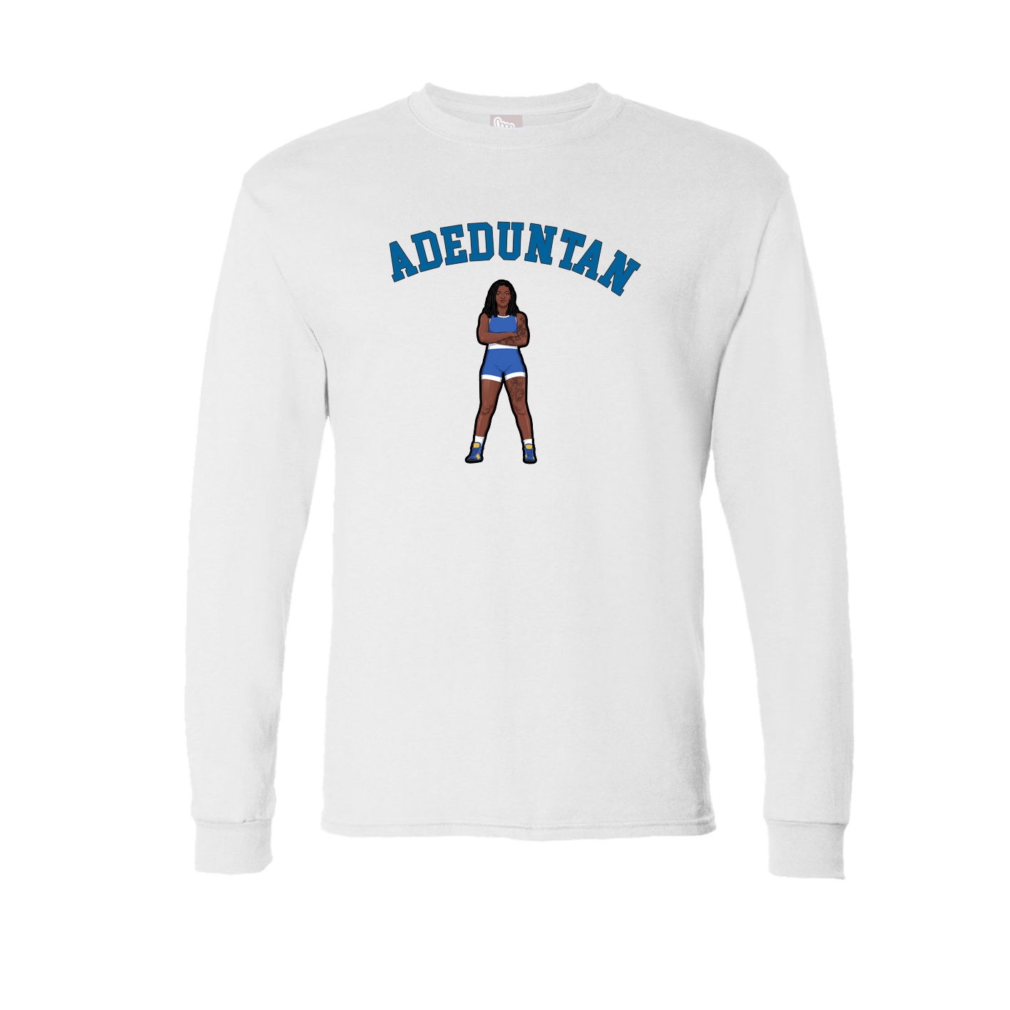 Long Sleeve Tee — Shirsey Arch in White