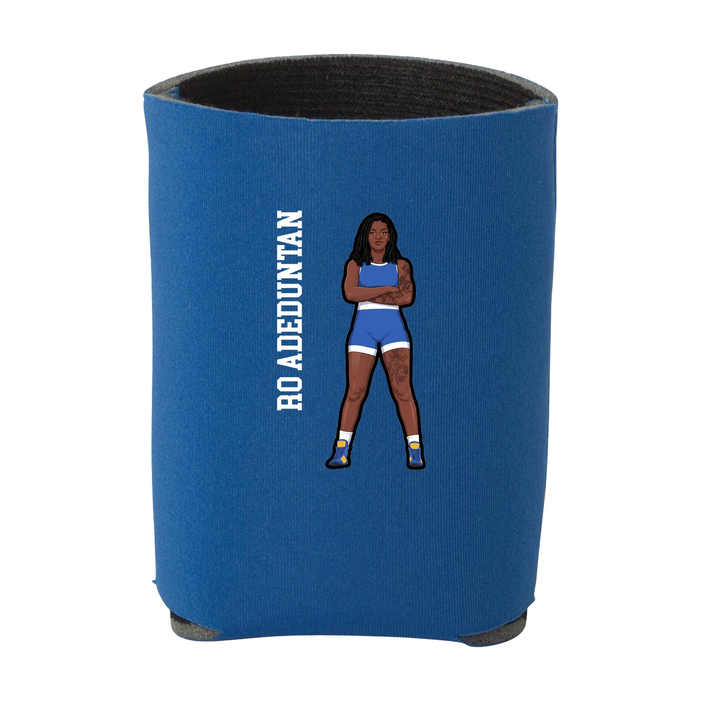 Can Holder — Name Vertical in Royal