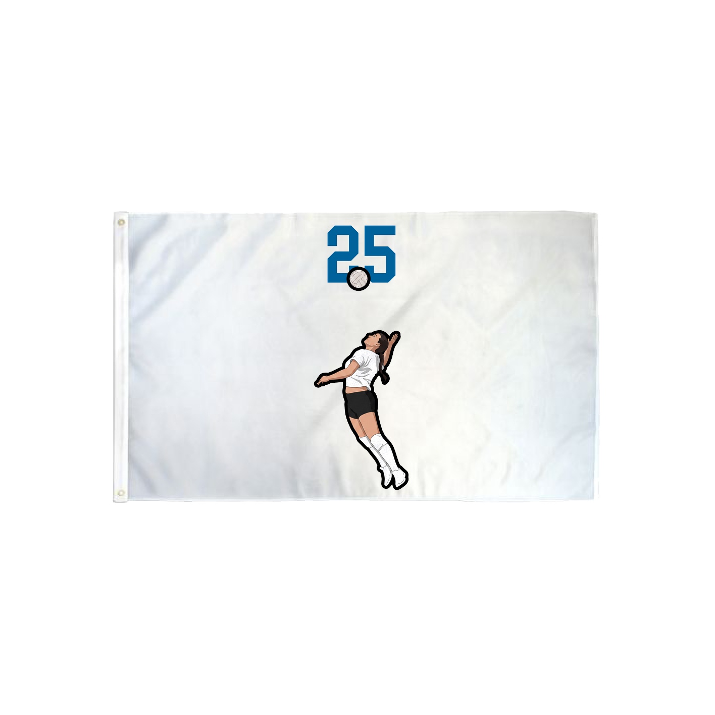 3x5 Flag — Number Top in Classic