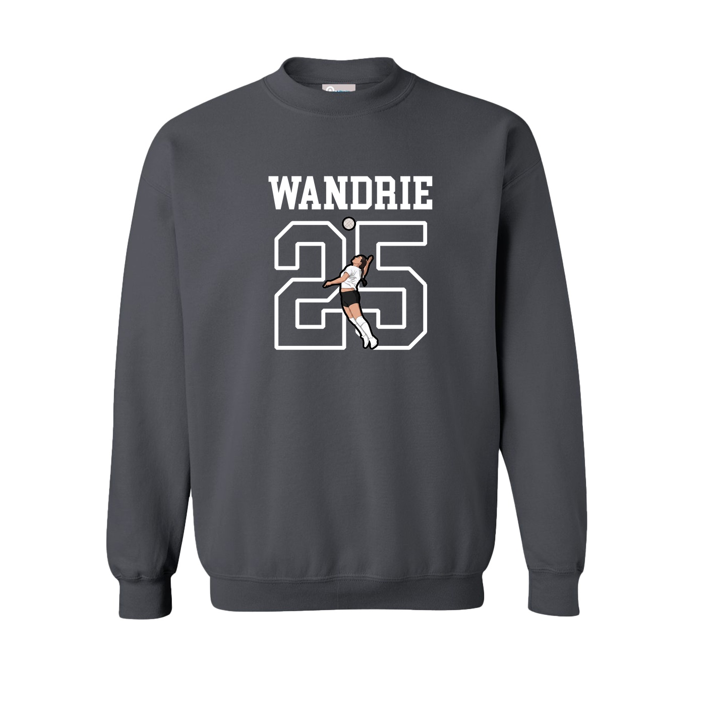 Fleece Crew — Shirsey in Grey
