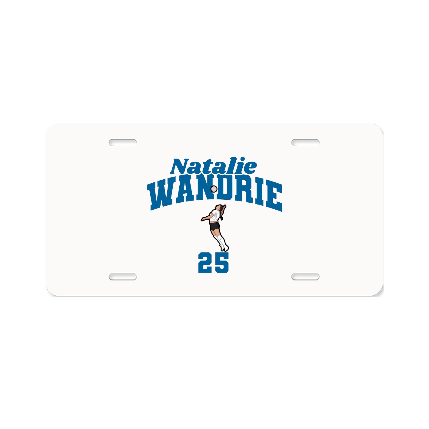 License Plate — Signature Arch in Classic