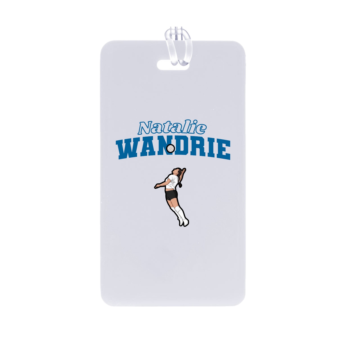 Bag Tag — Name Arch in Classic