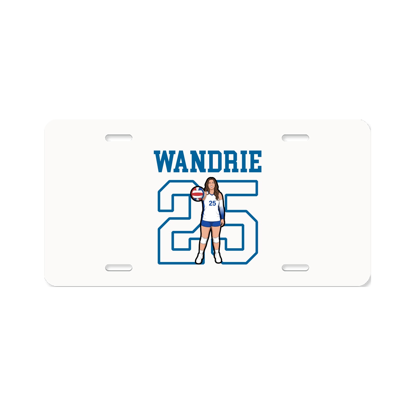 License Plate — Shirsey in Classic