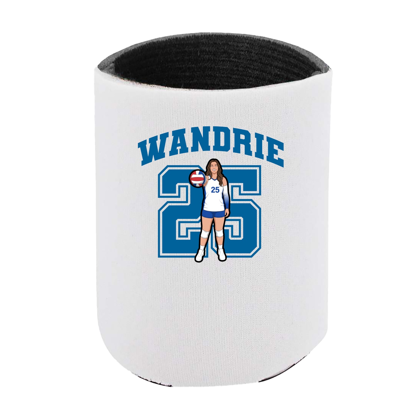 Can Holder — Number in White