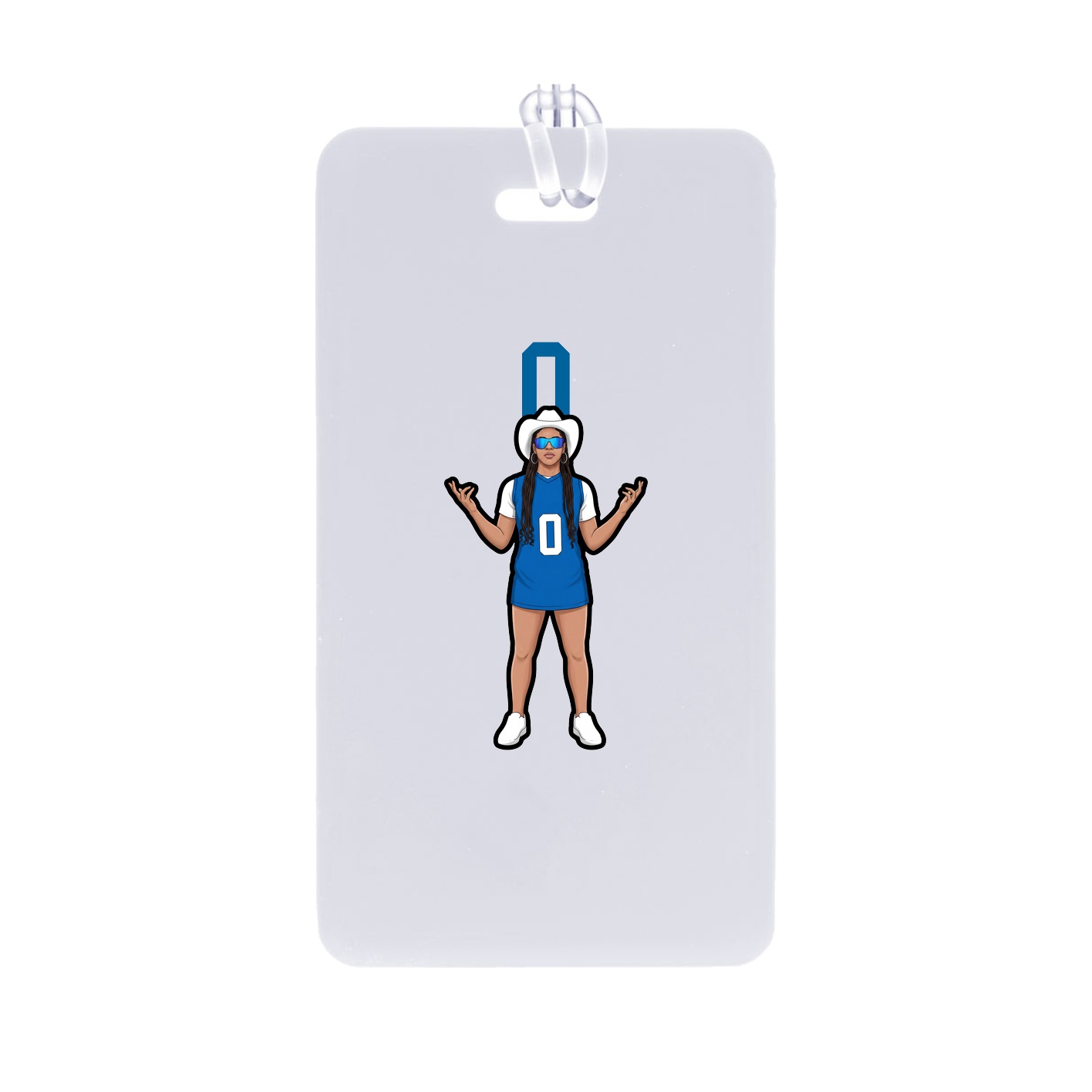 Bag Tag — Number Top in Classic