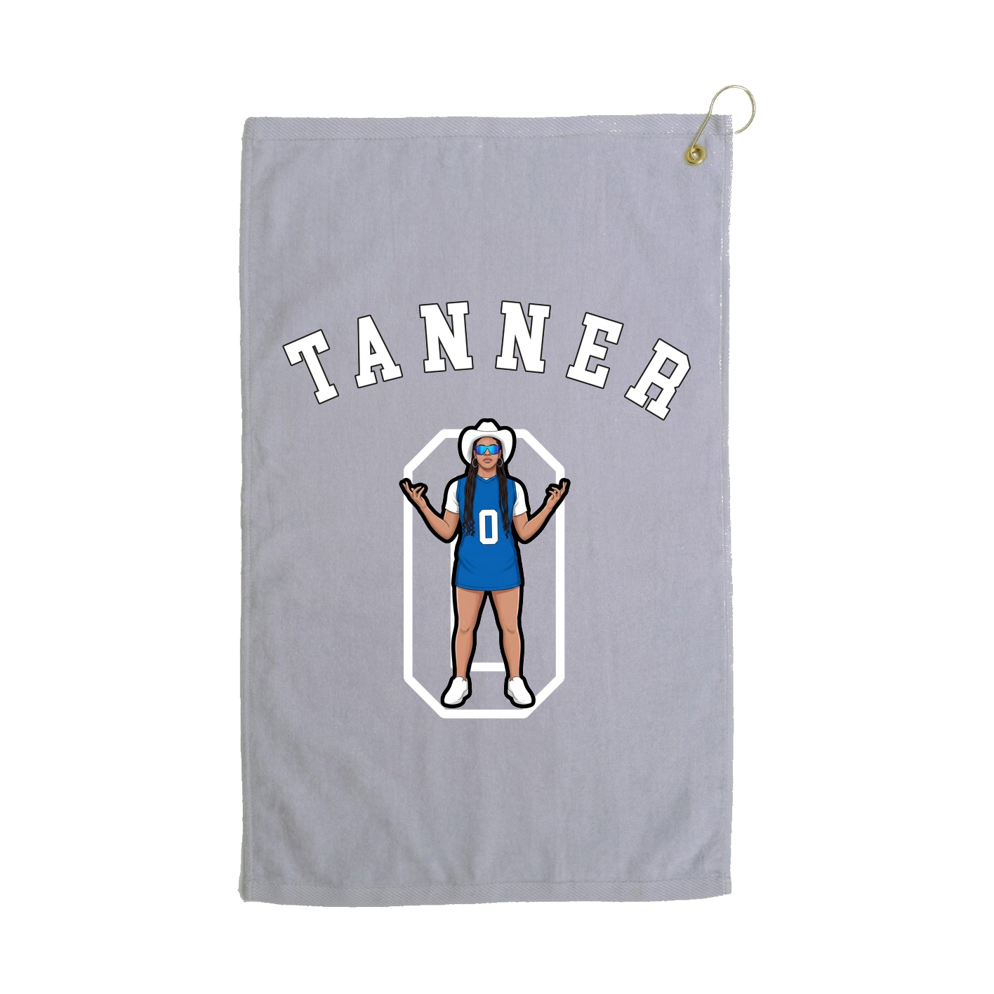 Golf Towel — Shirsey Arch in Grey