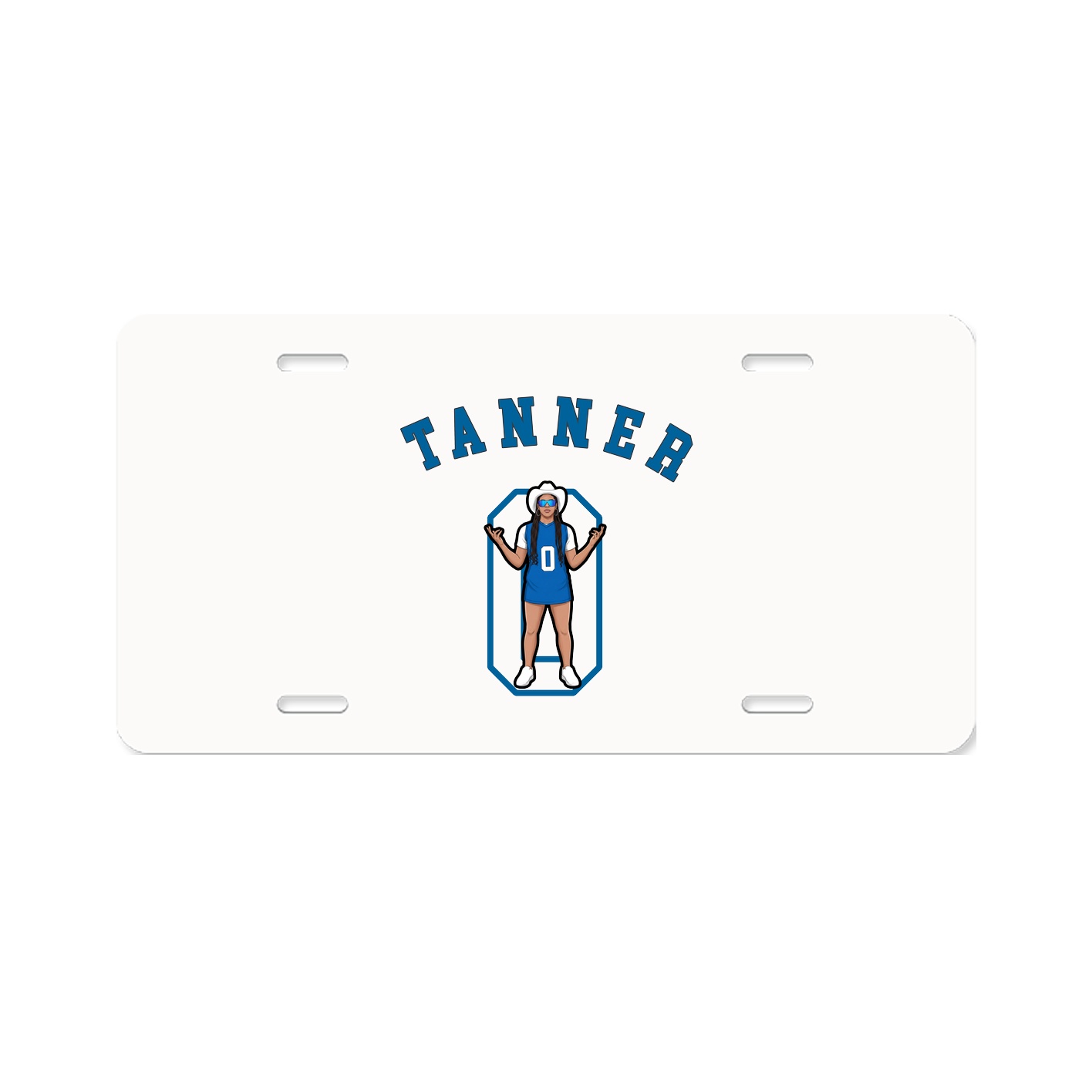 License Plate — Shirsey Arch in Classic