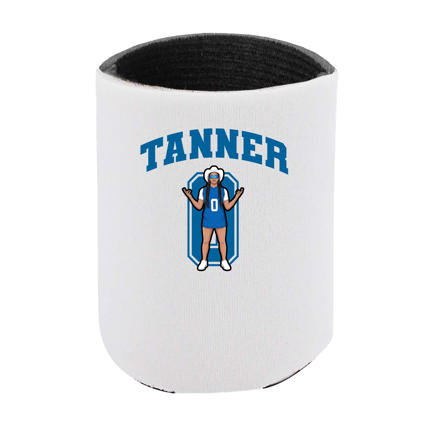 Can Holder — Number in White