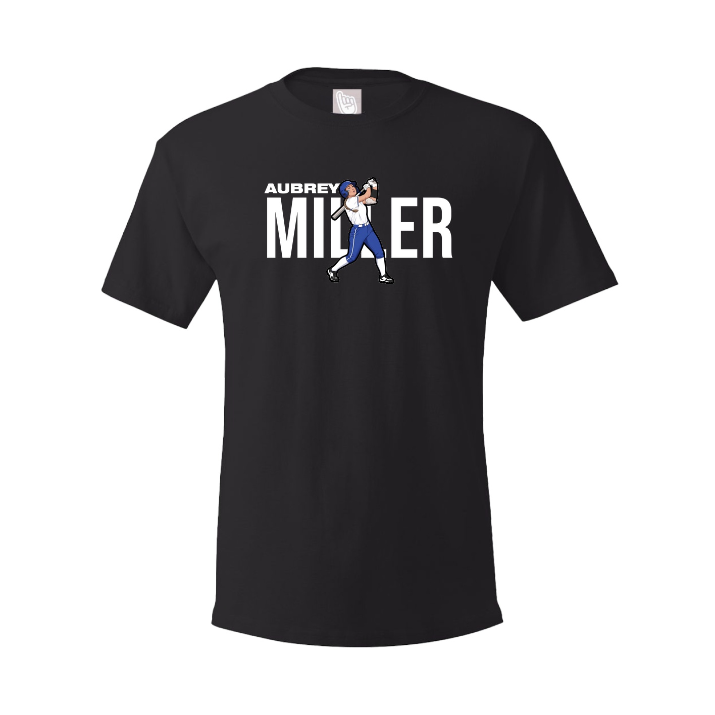 Tee — Player Name in Black