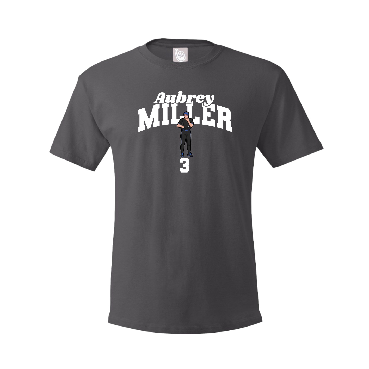 Tee — Signature Arch in Grey