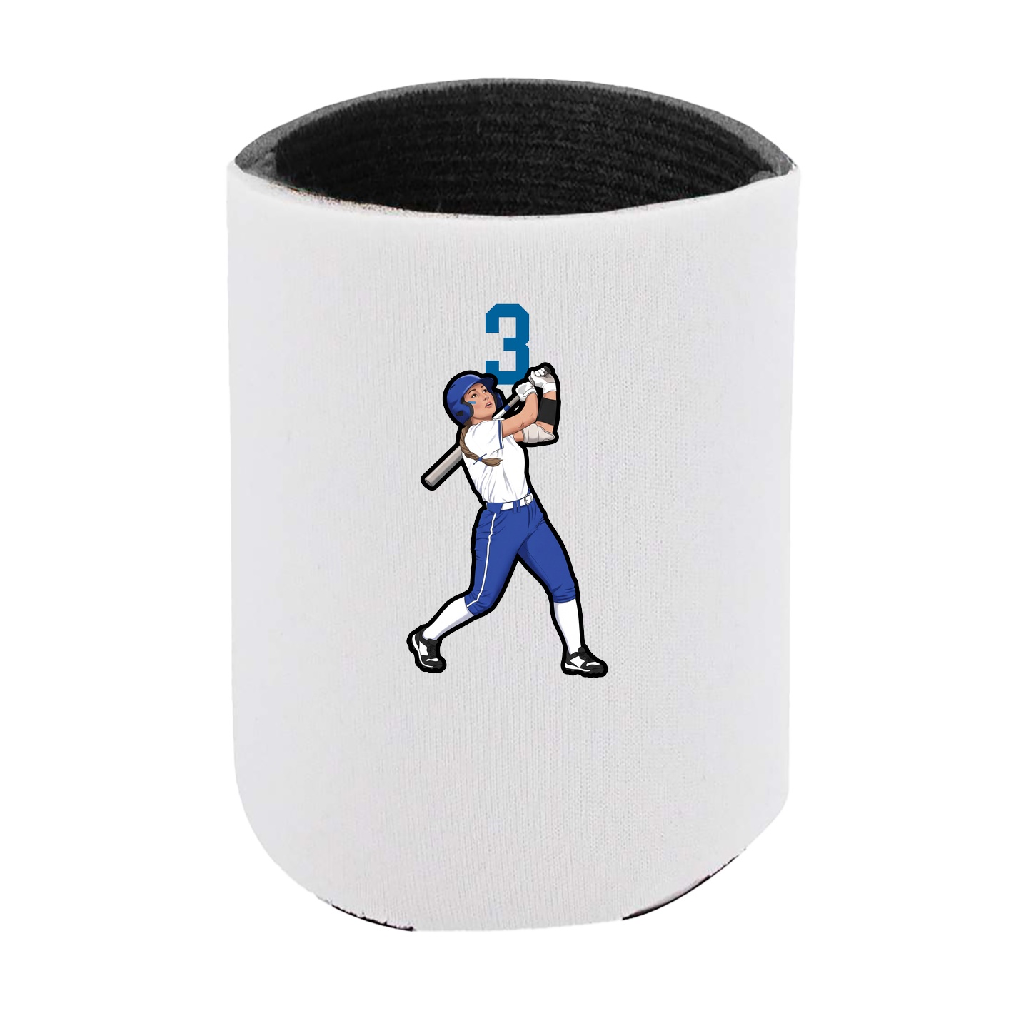 Can Holder — Number Top in White