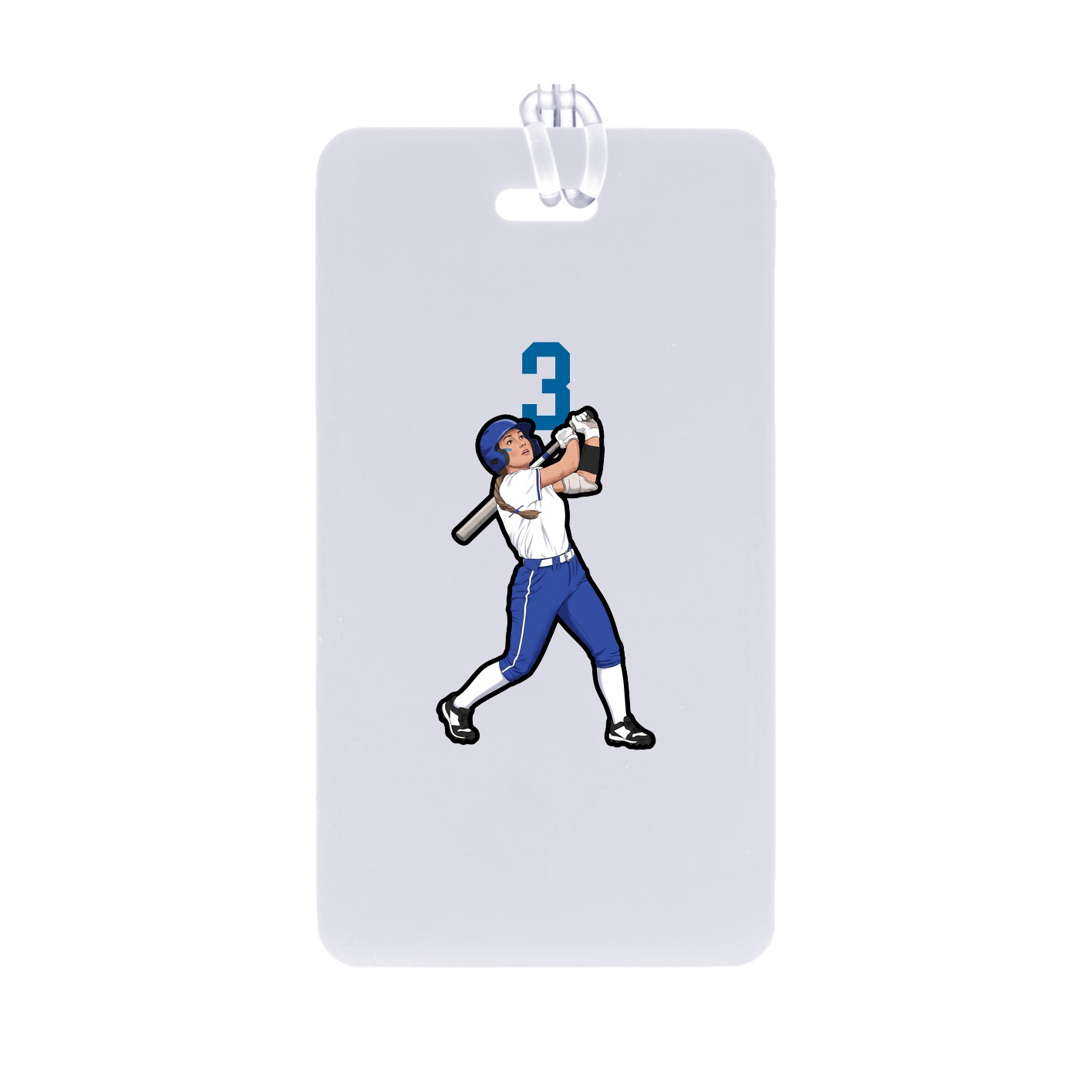 Bag Tag — Number Top in Classic