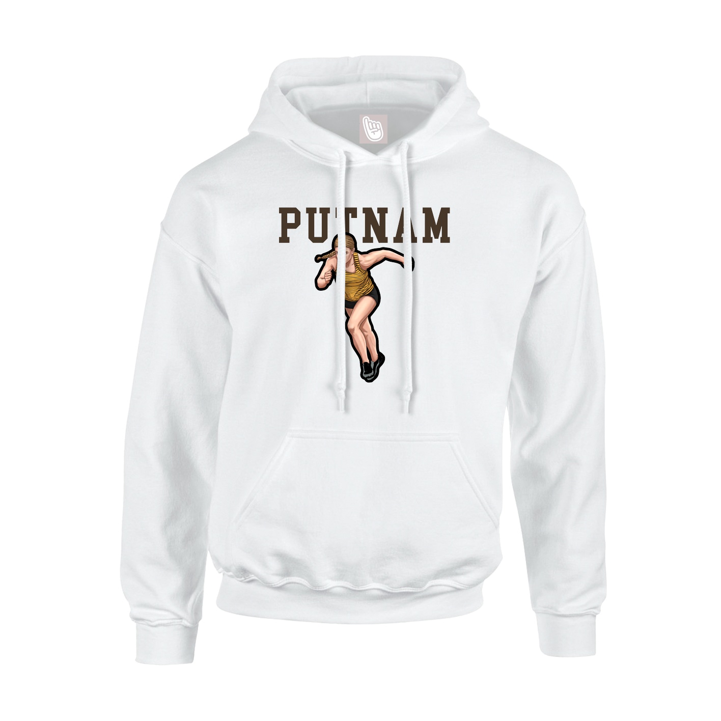 Youth Hoodie — Shirsey in White