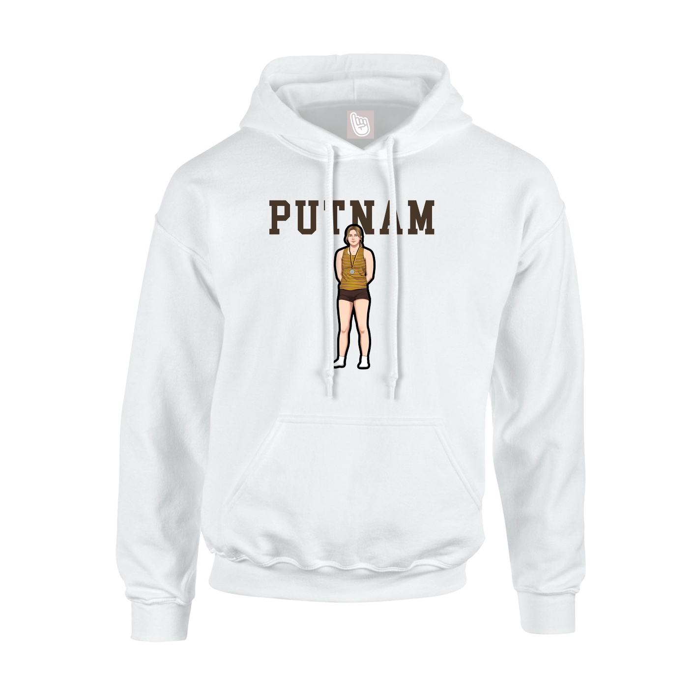 Hoodie — Shirsey in White