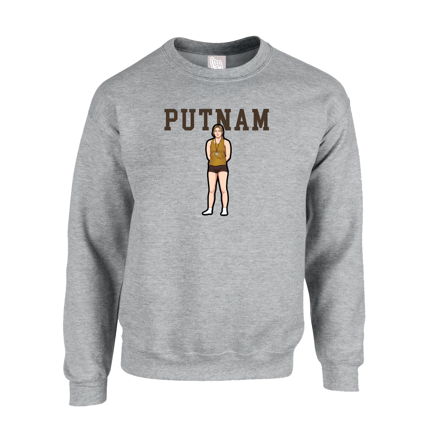 Fleece Crew — Shirsey in Grey