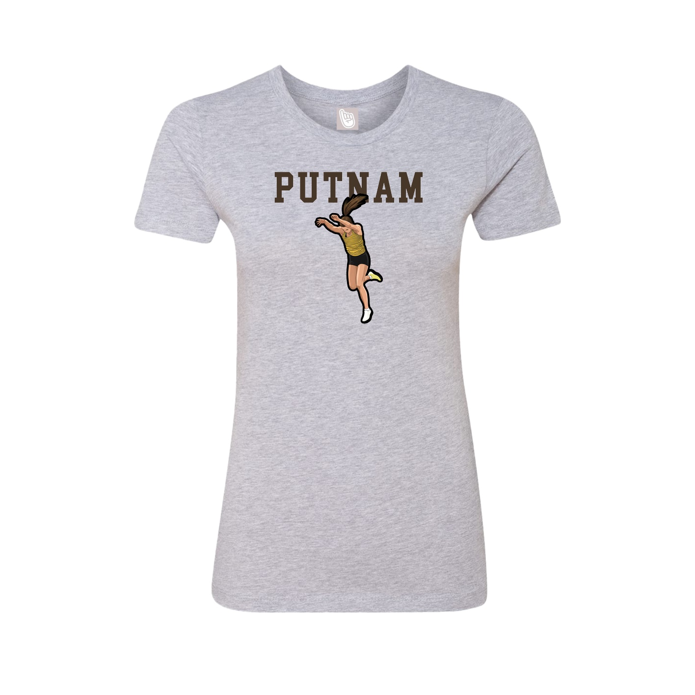 Fitted Women's Tee — Shirsey in Grey
