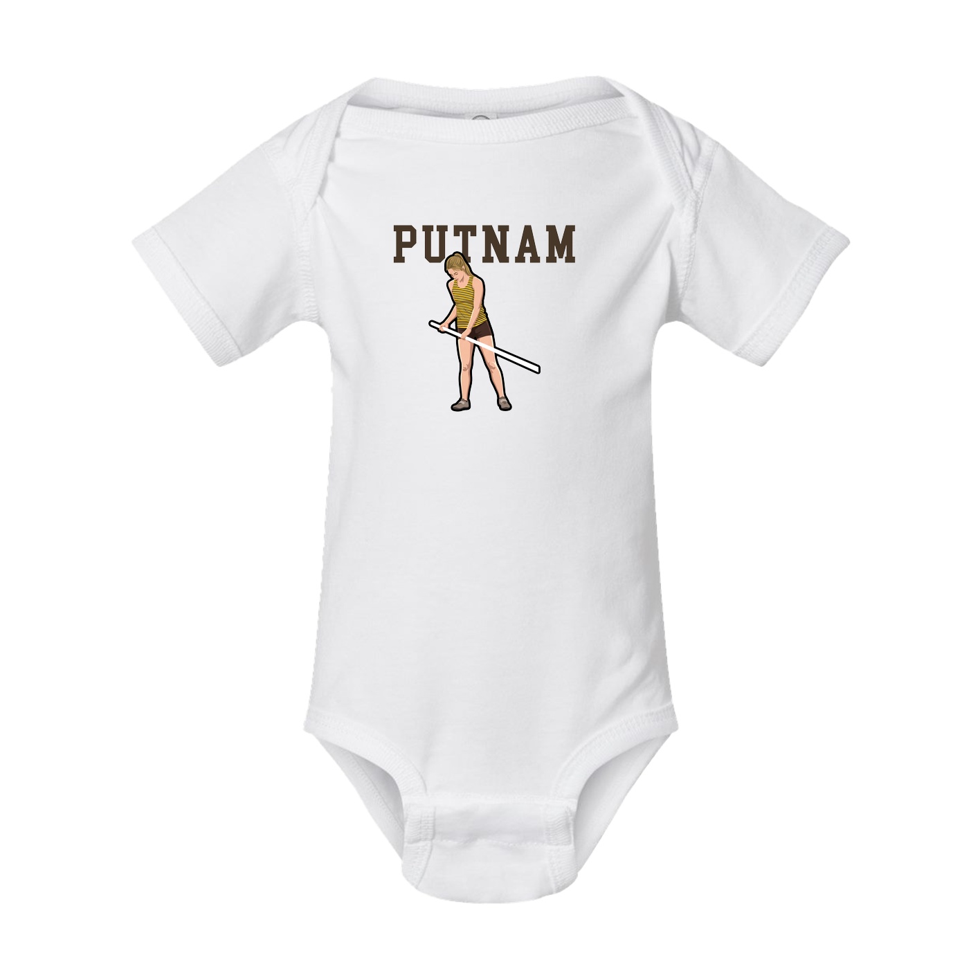 Baby Onesie — Shirsey in White