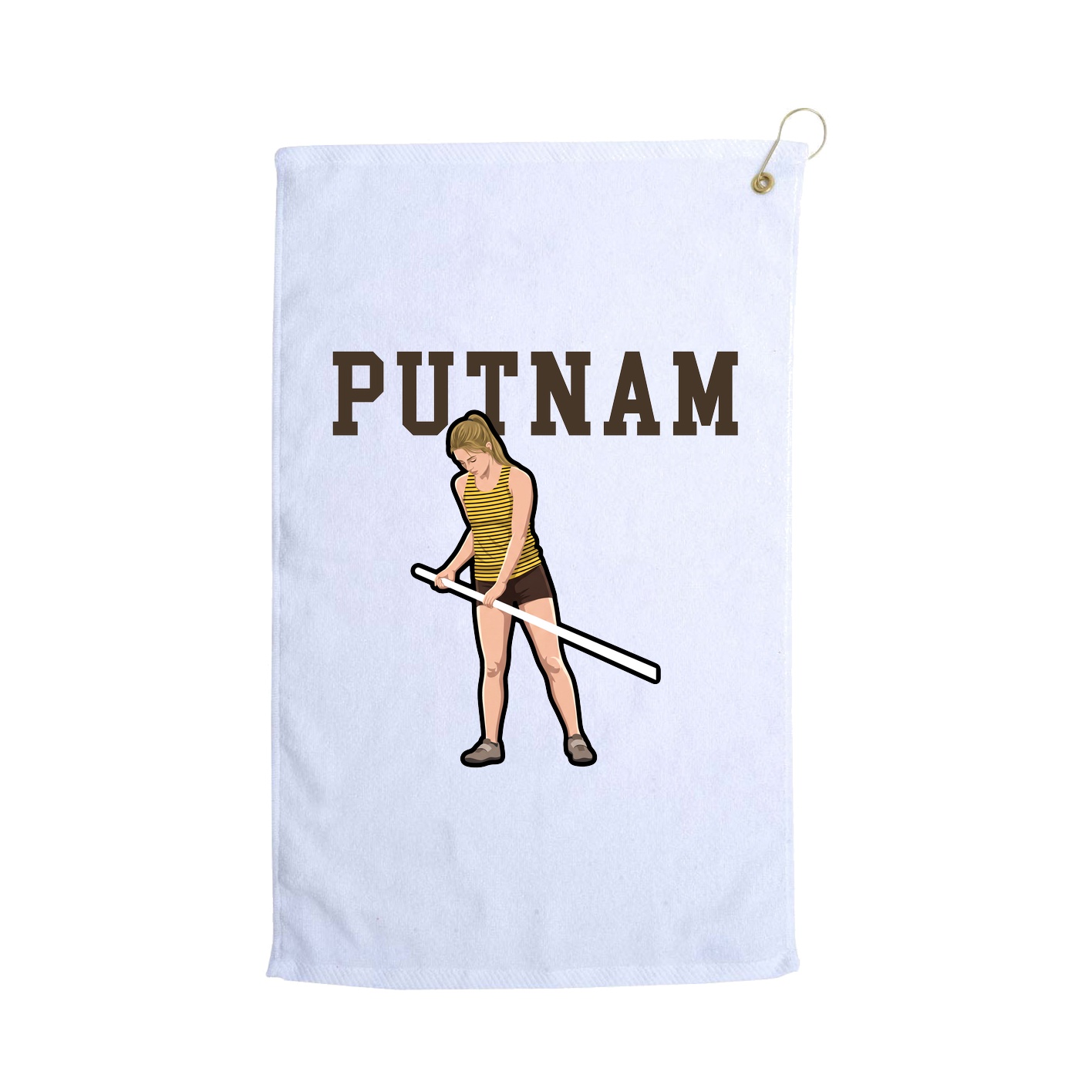 Golf Towel — Shirsey in White