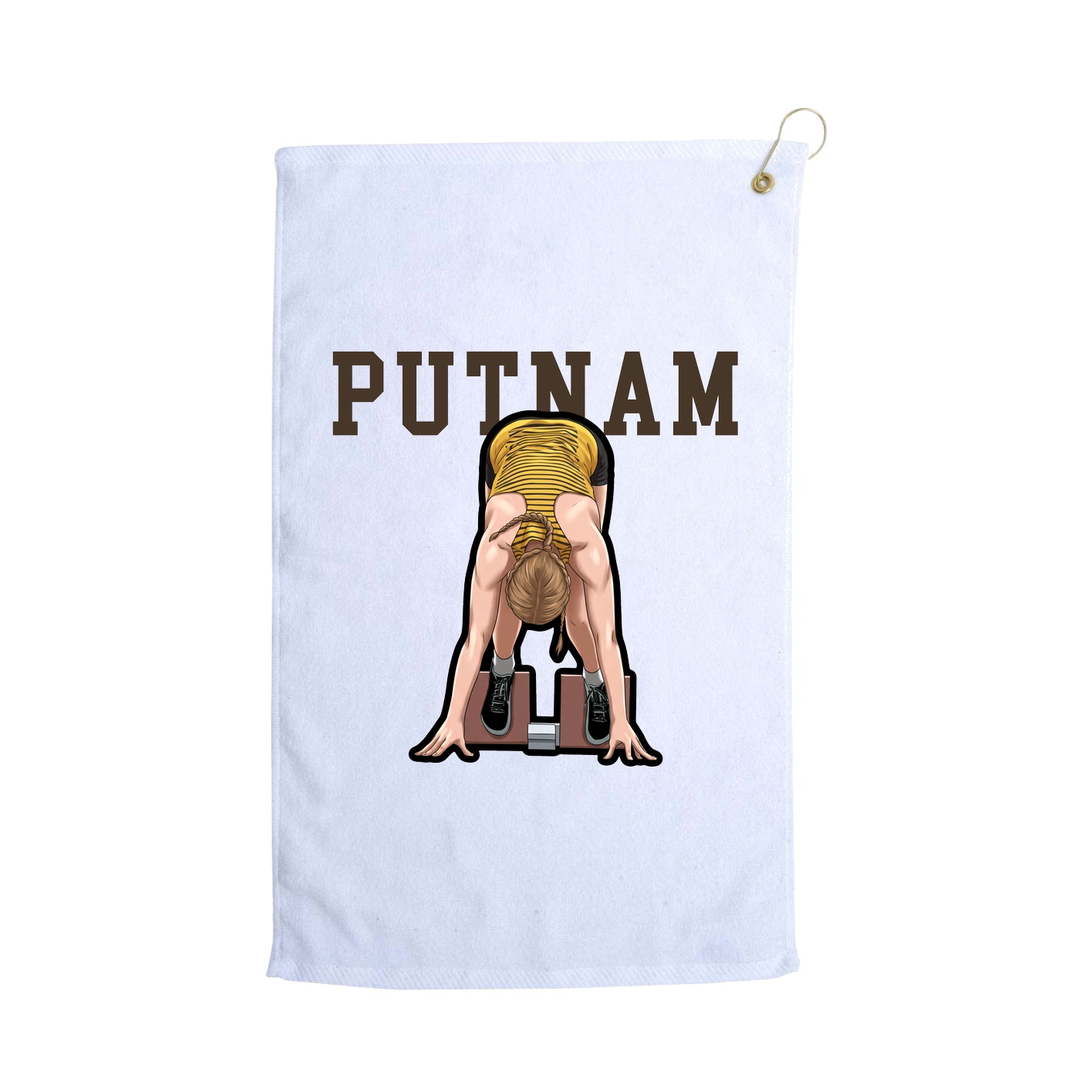 Golf Towel — Shirsey in White